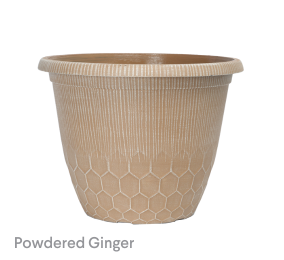 image of Bristol Planter and Pan Powdered Ginger planter